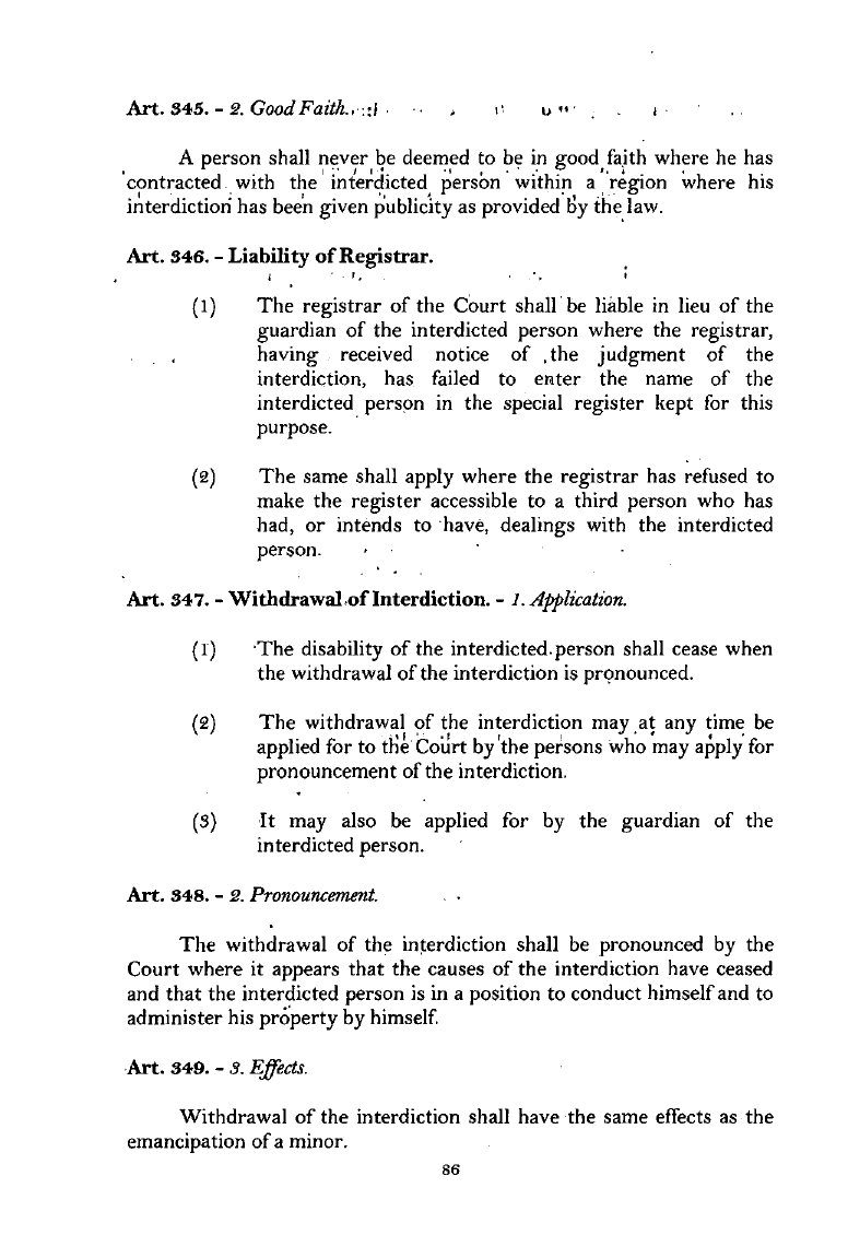 Scanned page 103 from Civil Code