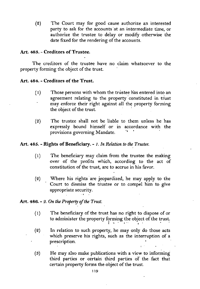Scanned page 136 from Civil Code