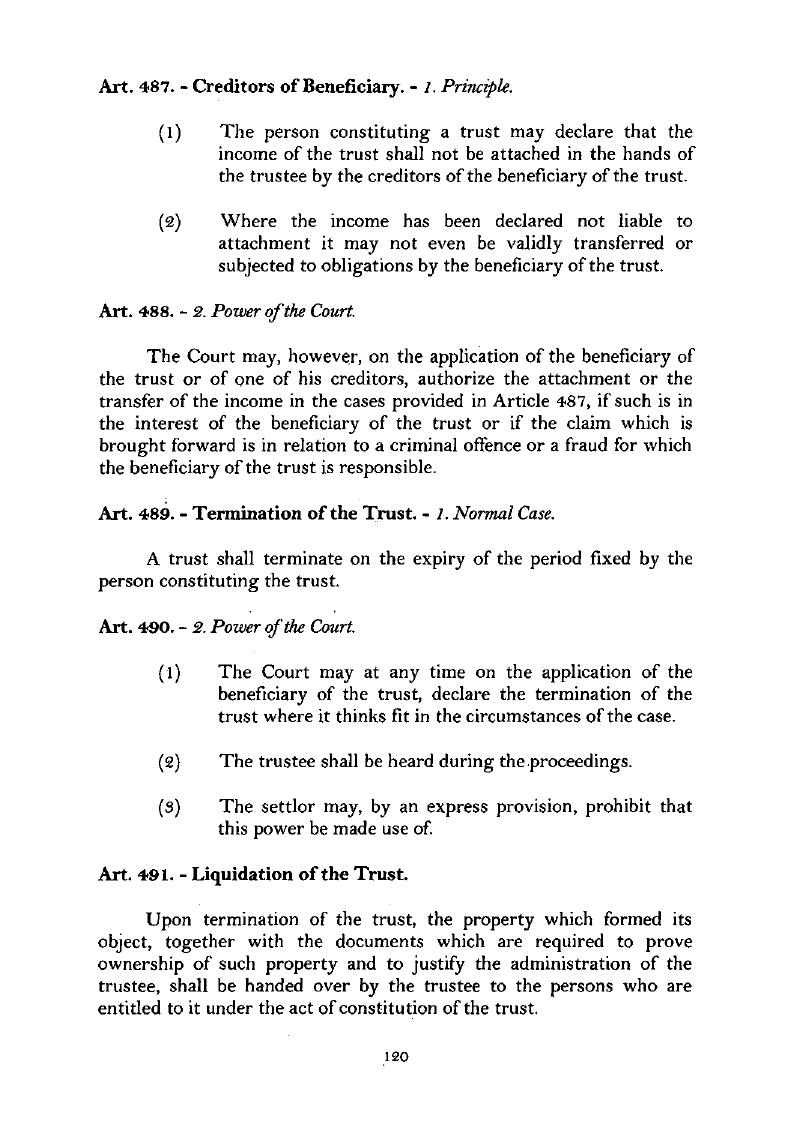 Scanned page 137 from Civil Code