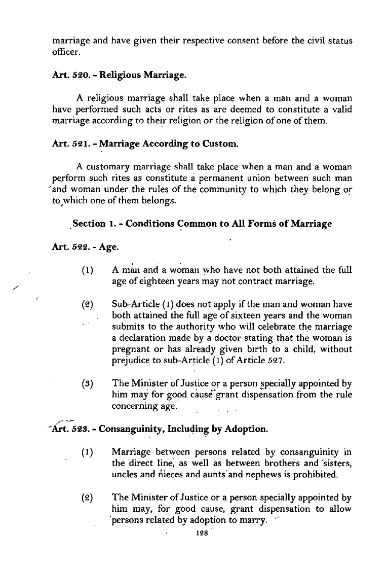 Scanned page 145 from Civil Code