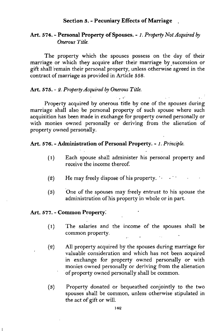 Scanned page 159 from Civil Code