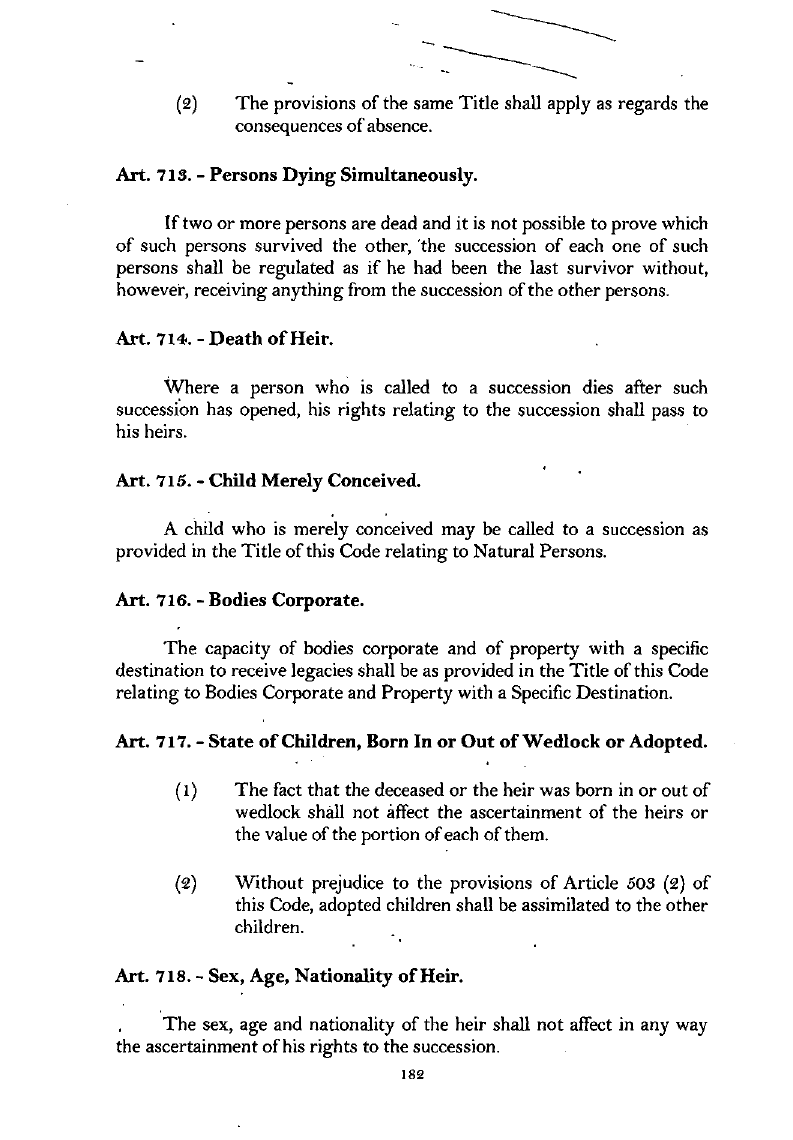 Scanned page 199 from Civil Code