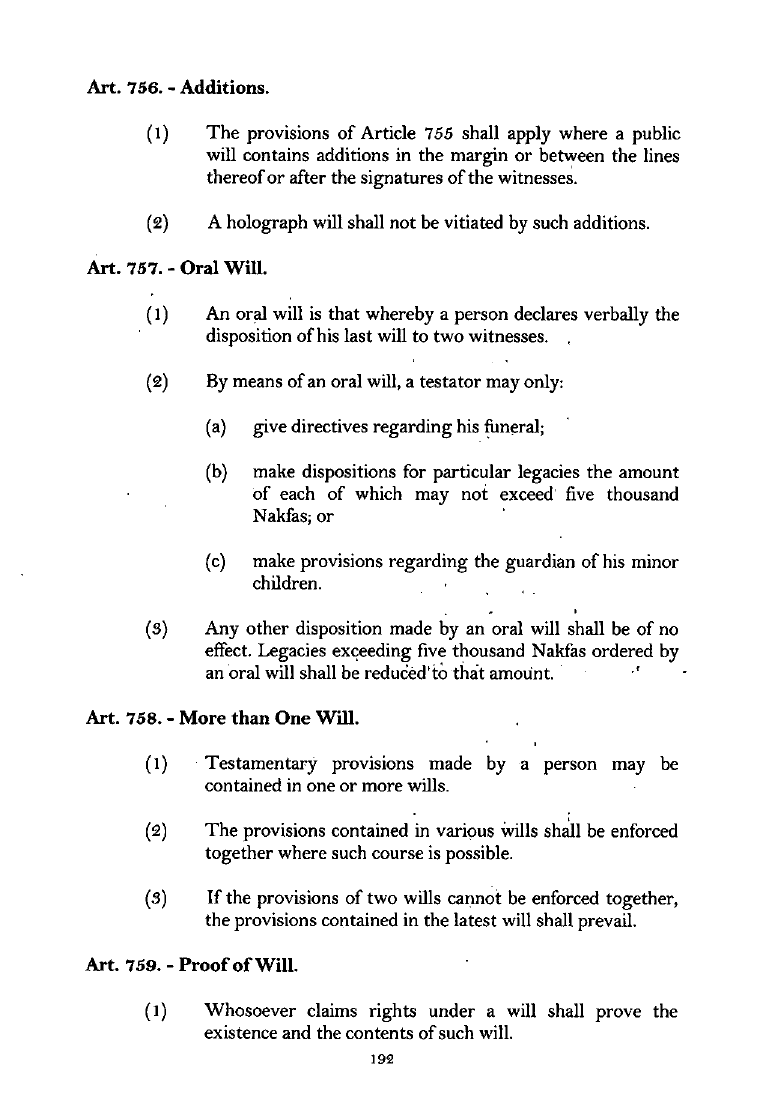 Scanned page 209 from Civil Code