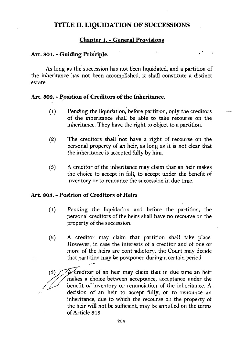 Scanned page 221 from Civil Code