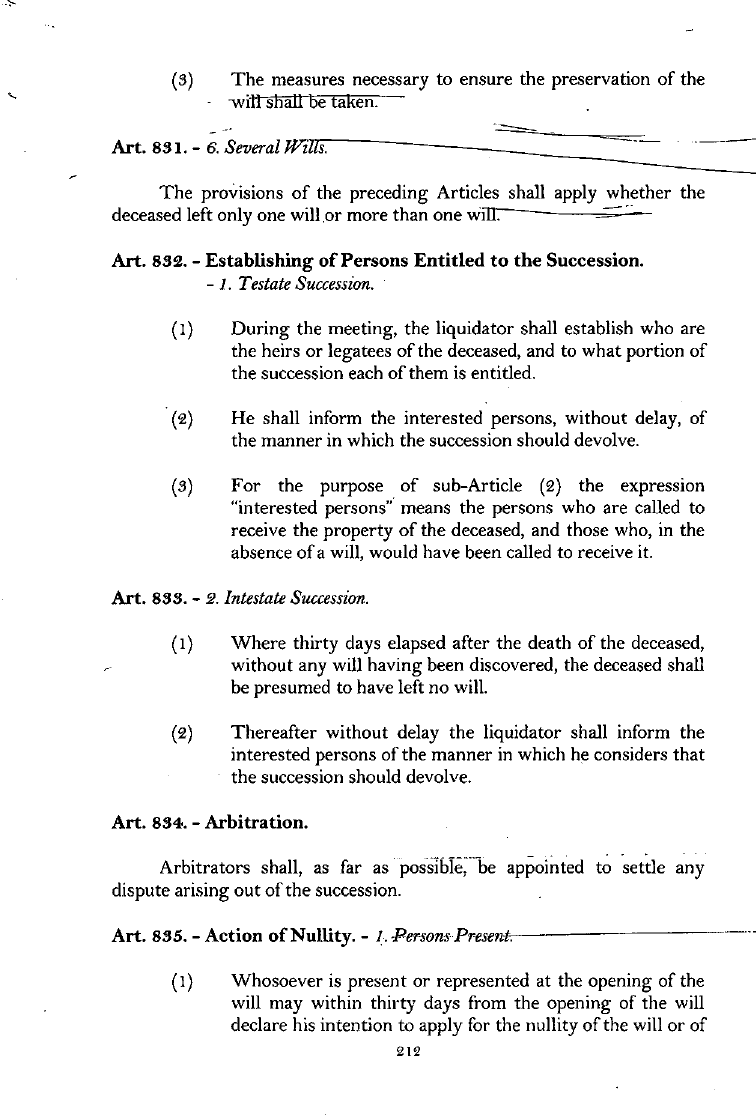 Scanned page 229 from Civil Code