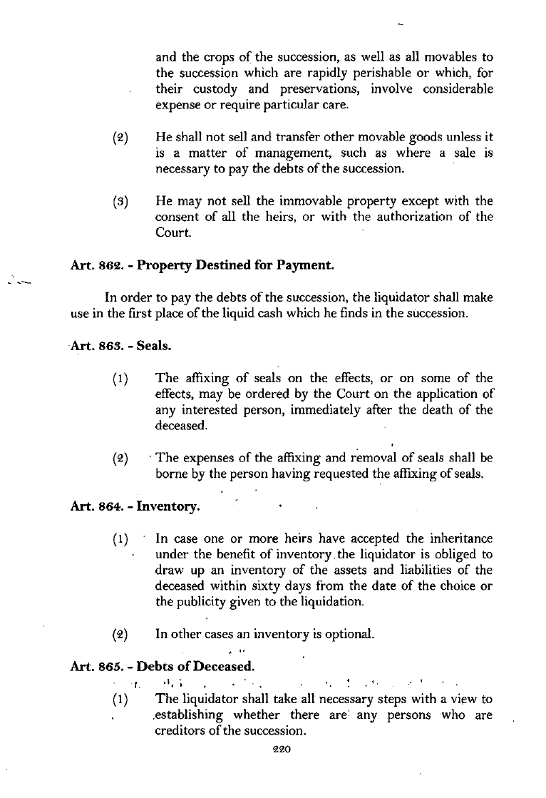 Scanned page 237 from Civil Code