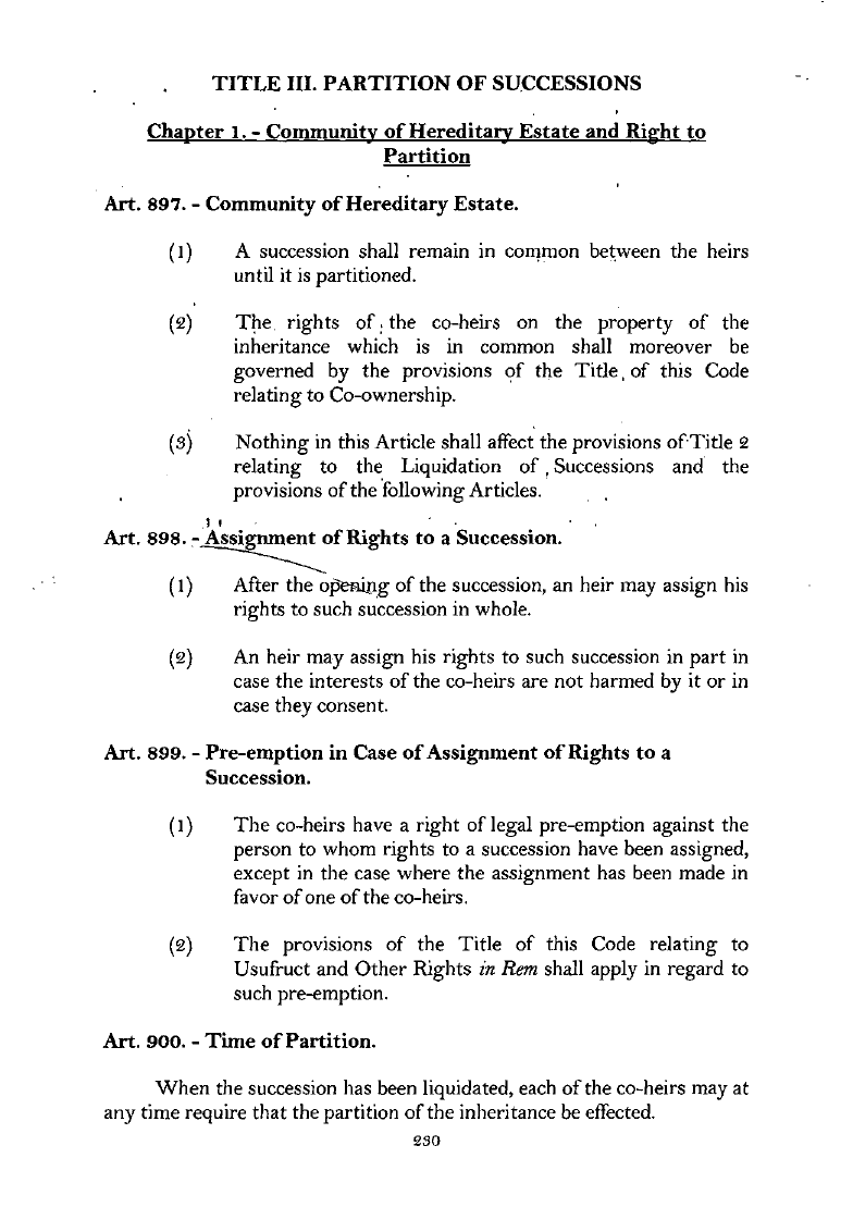 Scanned page 247 from Civil Code