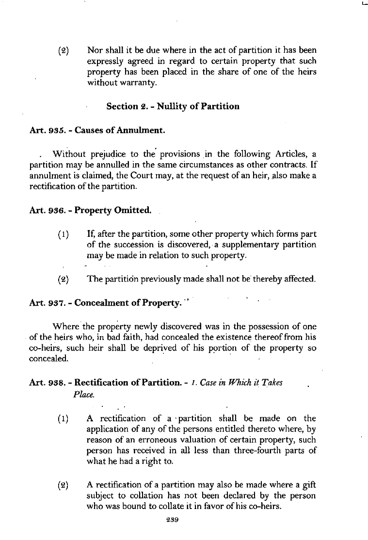 Scanned page 256 from Civil Code