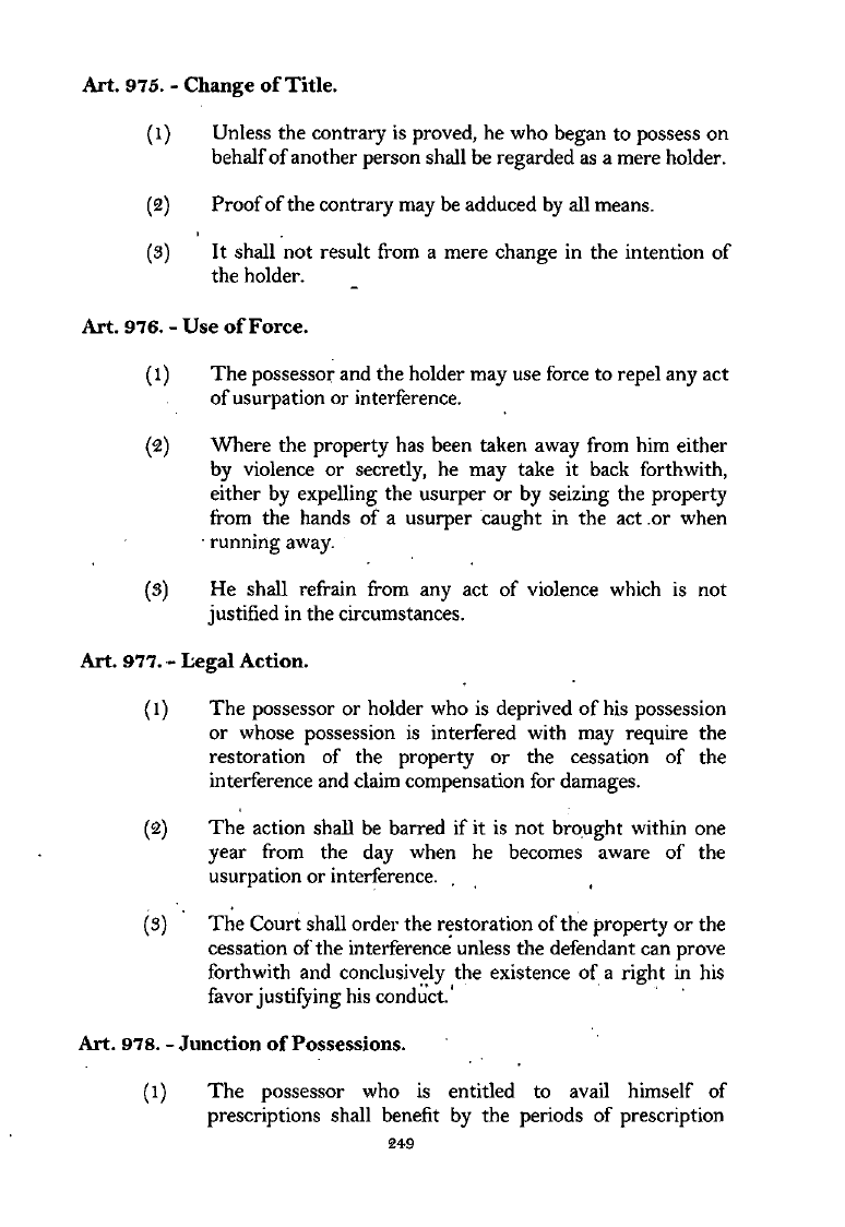 Scanned page 266 from Civil Code