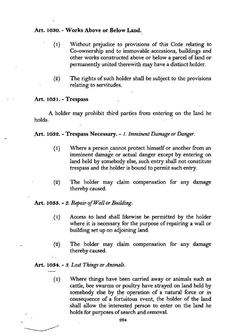Scanned page 281 from Civil Code