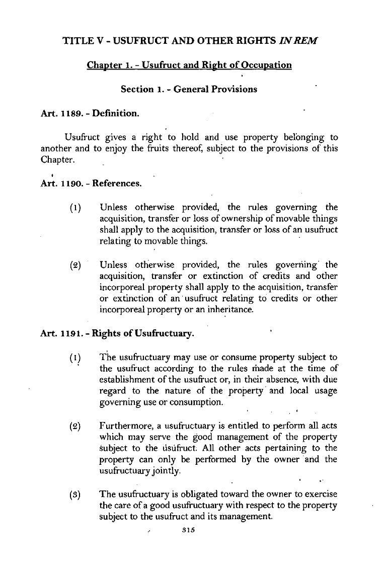 Scanned page 332 from Civil Code
