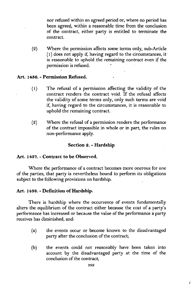 Scanned page 406 from Civil Code