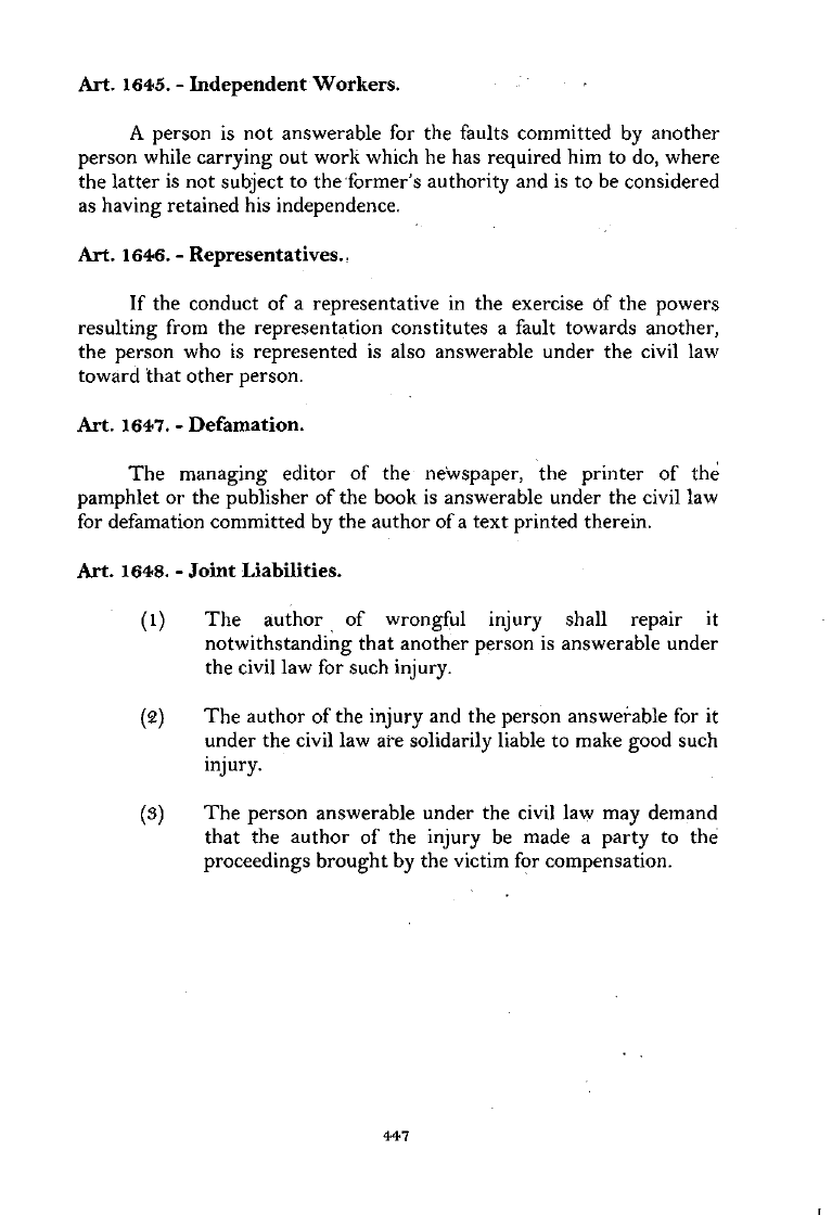 Scanned page 464 from Civil Code
