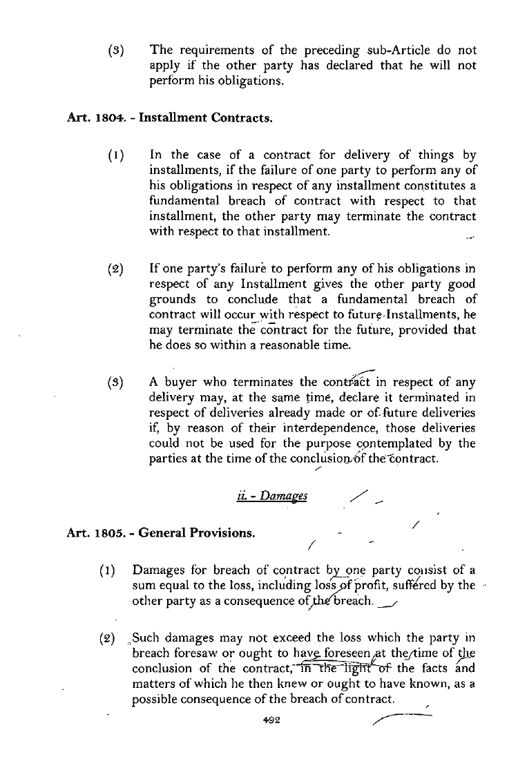 Scanned page 509 from Civil Code