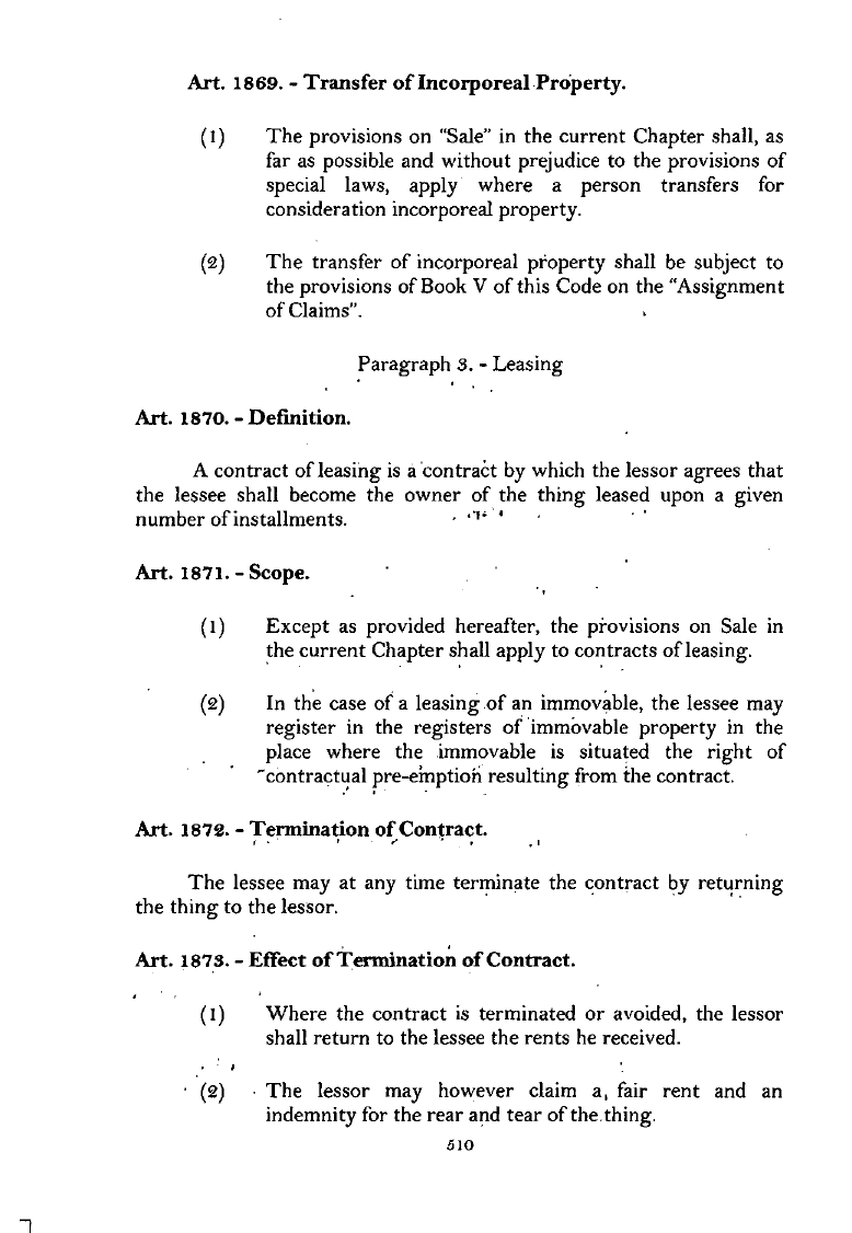 Scanned page 527 from Civil Code