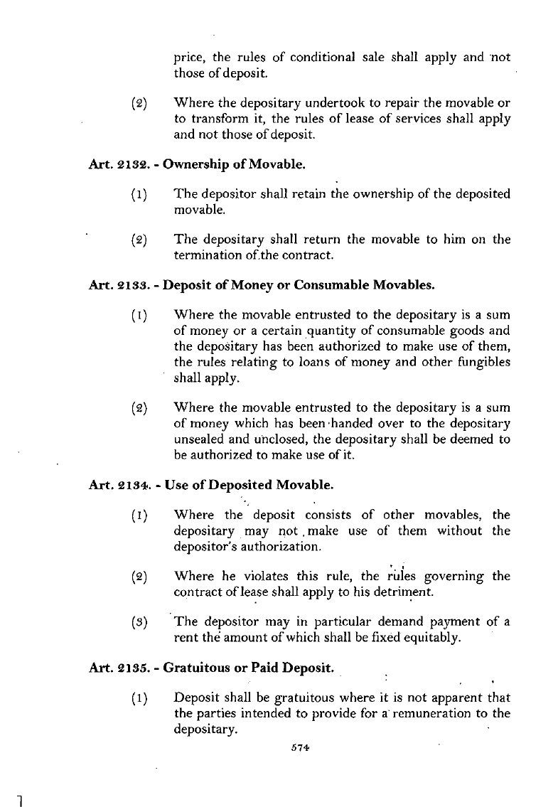 Scanned page 591 from Civil Code