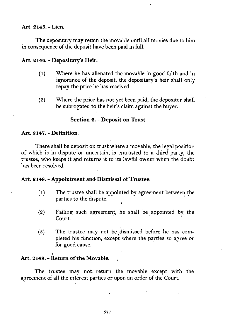 Scanned page 594 from Civil Code