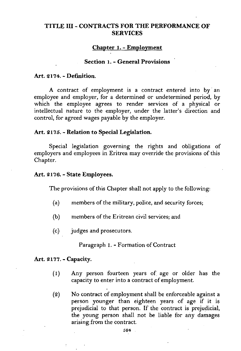 Scanned page 601 from Civil Code