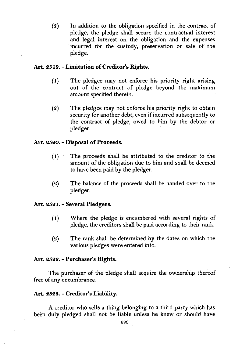 Scanned page 697 from Civil Code