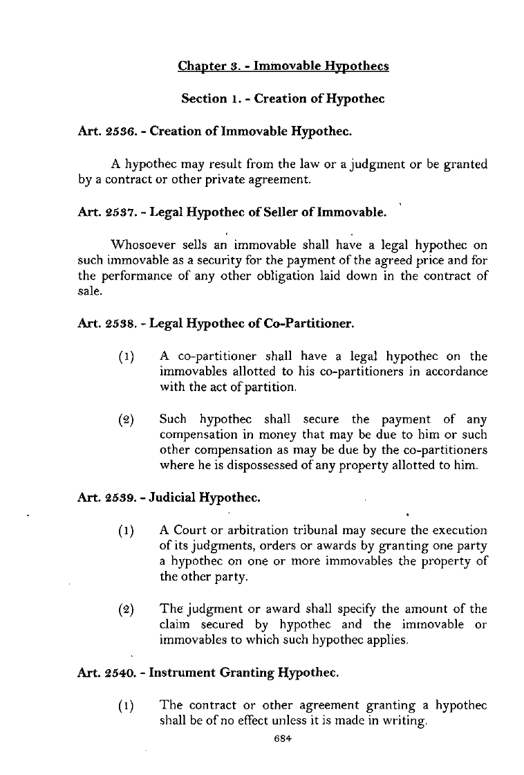 Scanned page 701 from Civil Code