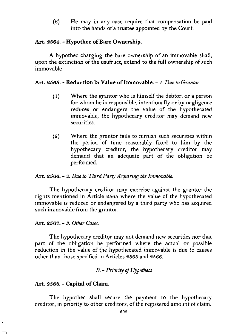 Scanned page 709 from Civil Code