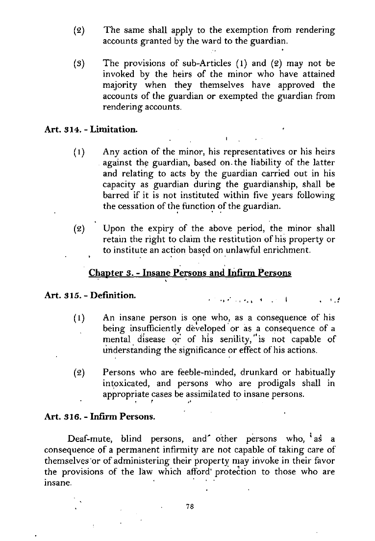 Scanned page 95 from Civil Code
