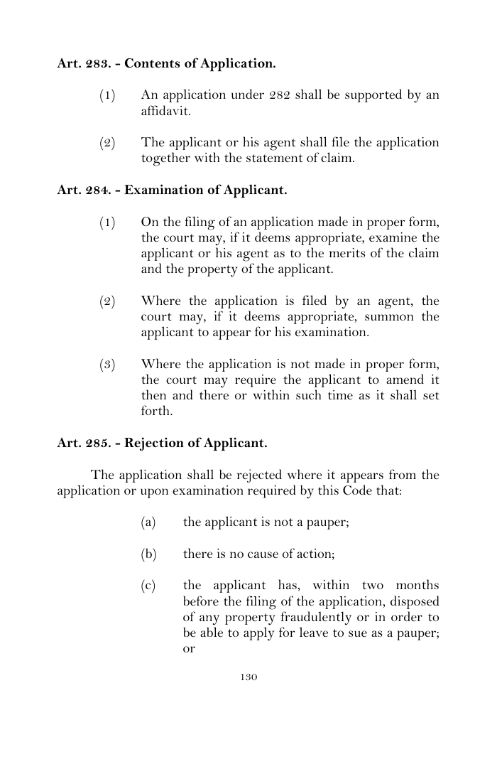 Scanned page 156 from Civil Procedure Code