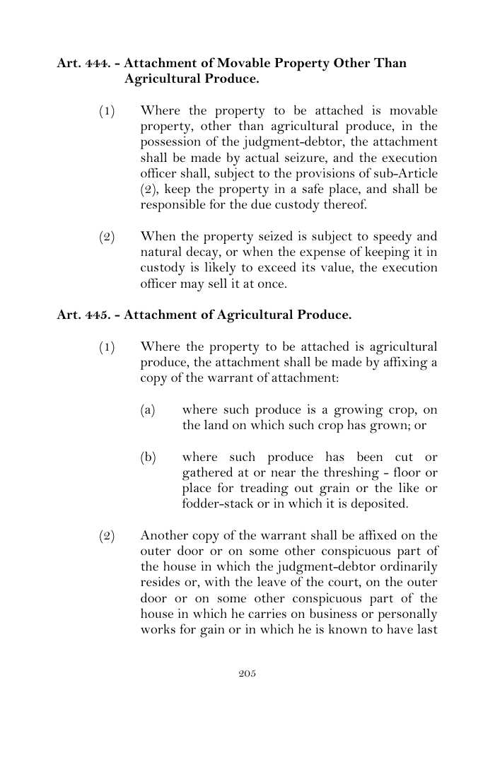 Scanned page 231 from Civil Procedure Code