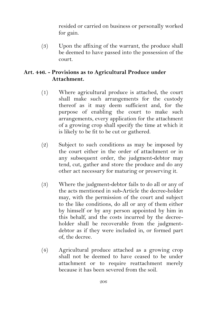 Scanned page 232 from Civil Procedure Code