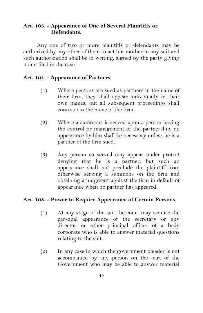 Scanned page 75 from Civil Procedure Code