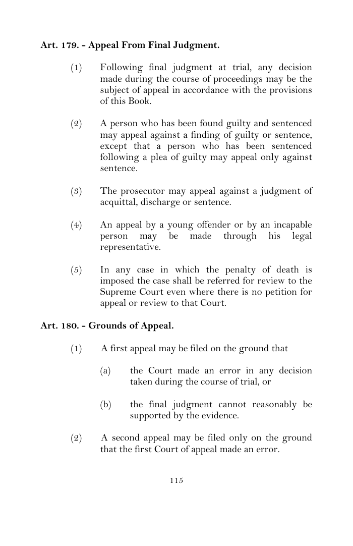 Scanned page 132 from Criminal Procedure Code