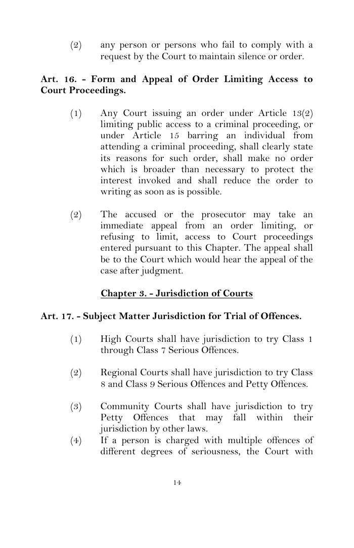 Scanned page 31 from Criminal Procedure Code
