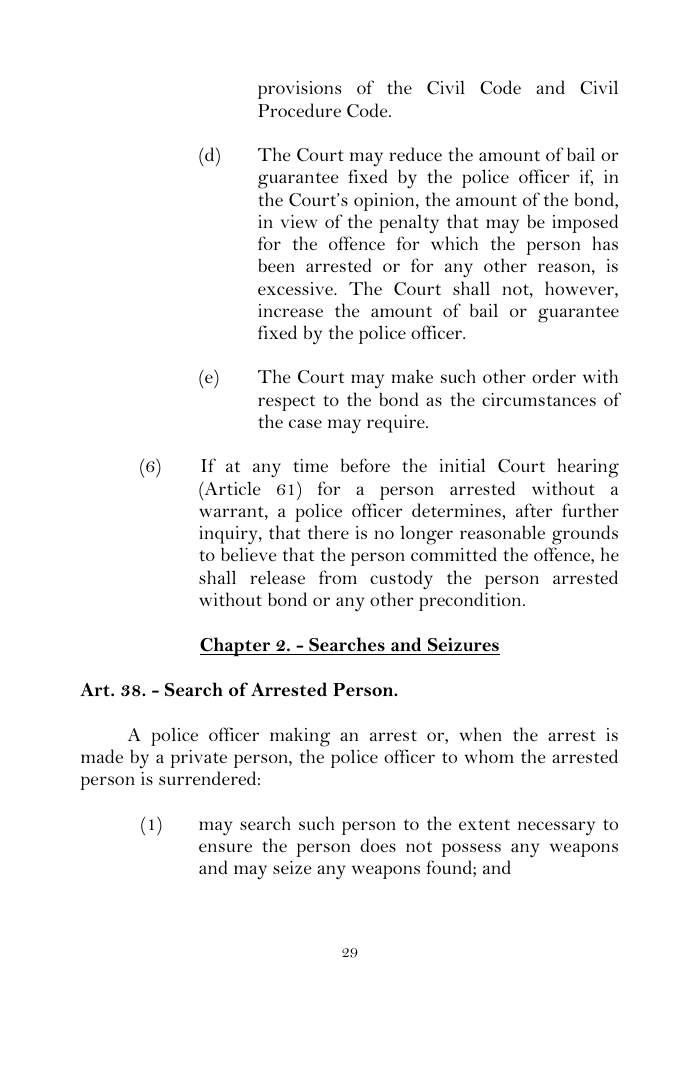 Scanned page 46 from Criminal Procedure Code