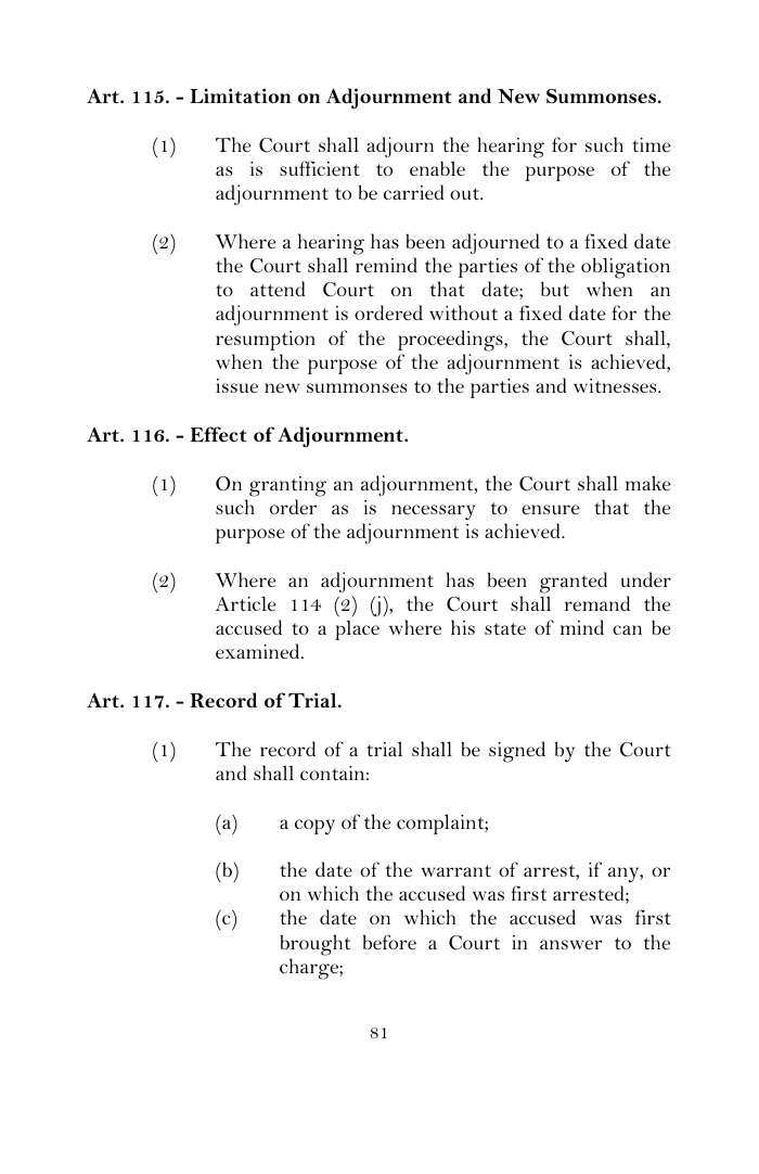 Scanned page 98 from Criminal Procedure Code