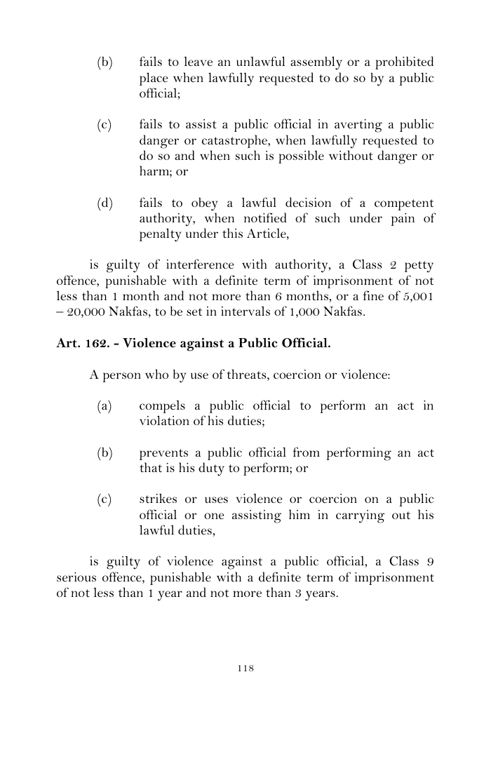Scanned page 142 from Penal Code