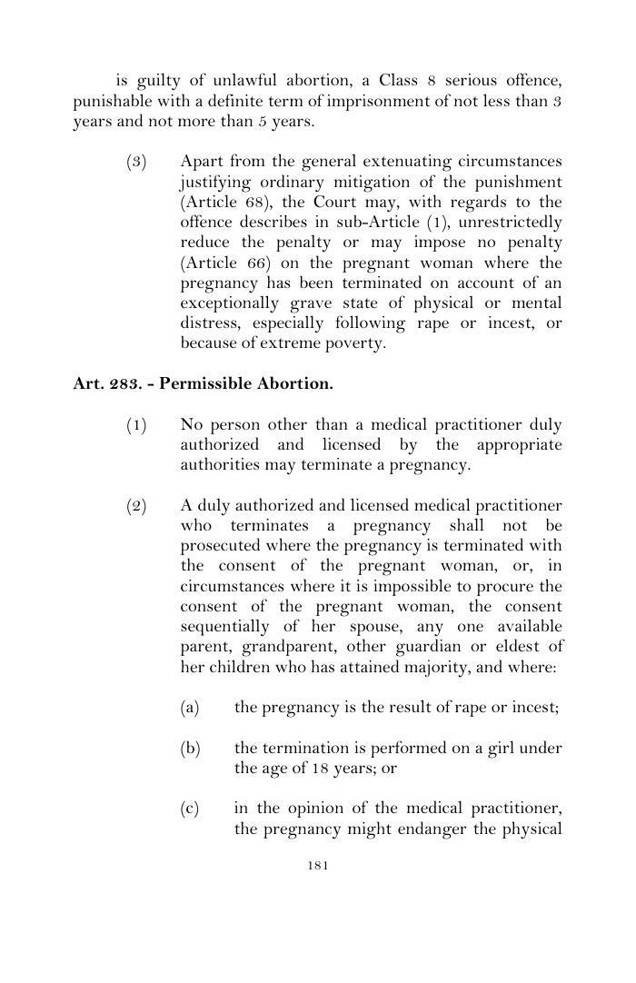 Scanned page 205 from Penal Code