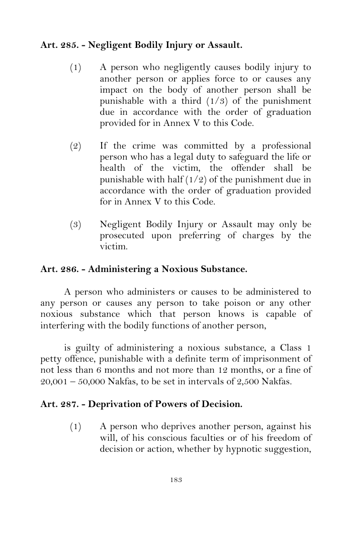 Scanned page 207 from Penal Code