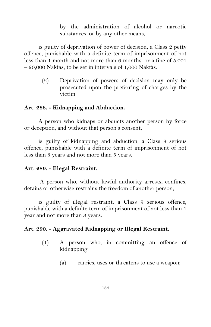 Scanned page 208 from Penal Code