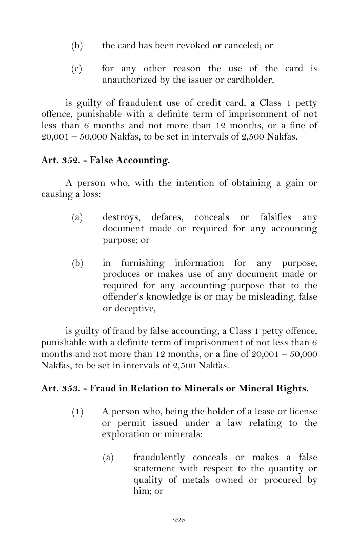 Scanned page 252 from Penal Code
