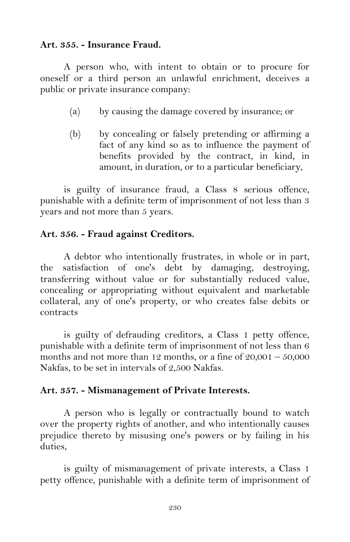 Scanned page 254 from Penal Code