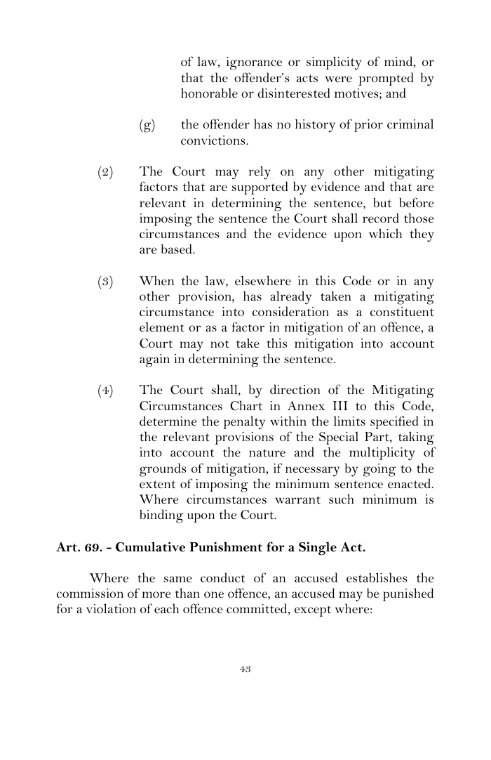 Scanned page 67 from Penal Code