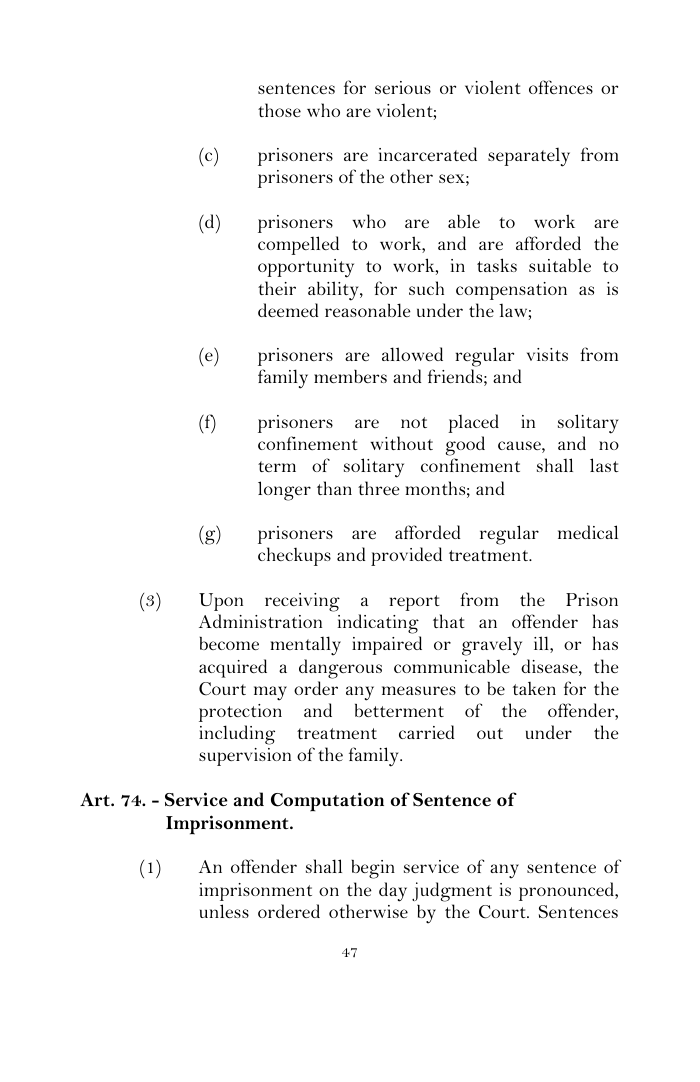 Scanned page 71 from Penal Code