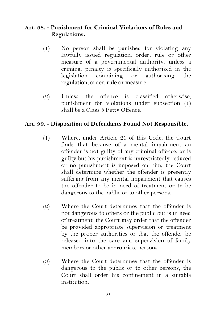 Scanned page 88 from Penal Code
