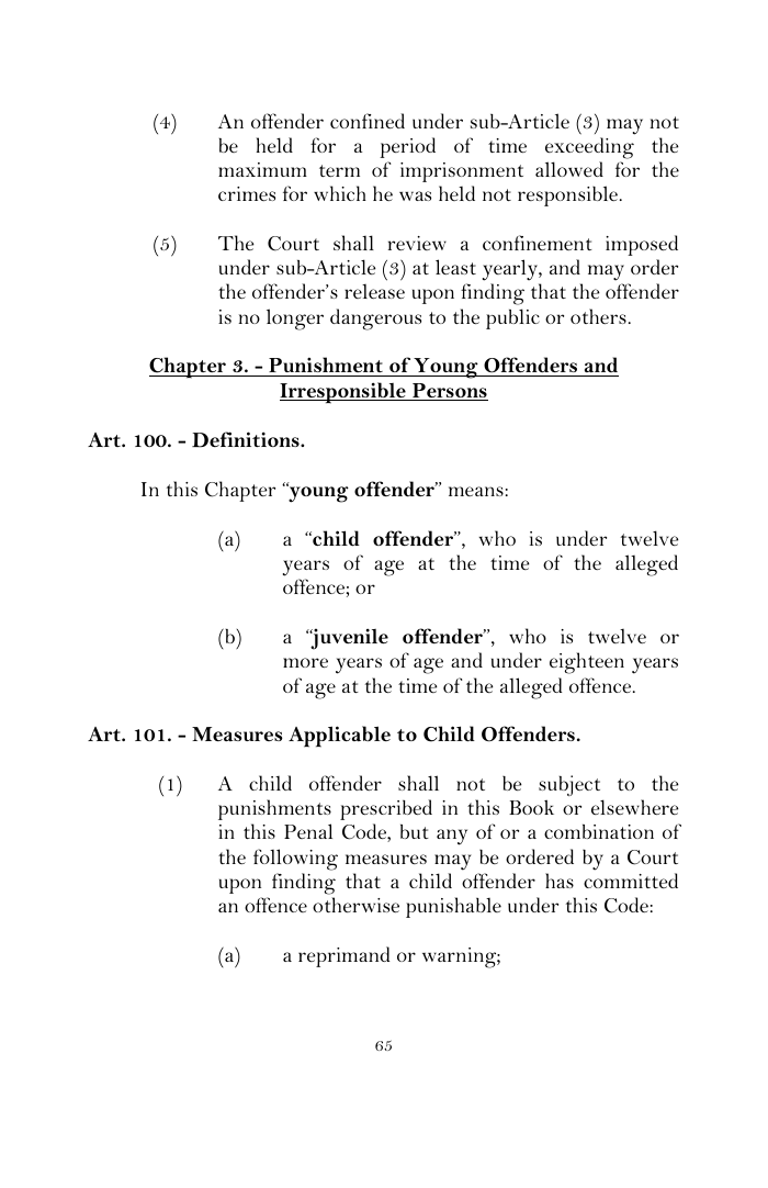 Scanned page 89 from Penal Code